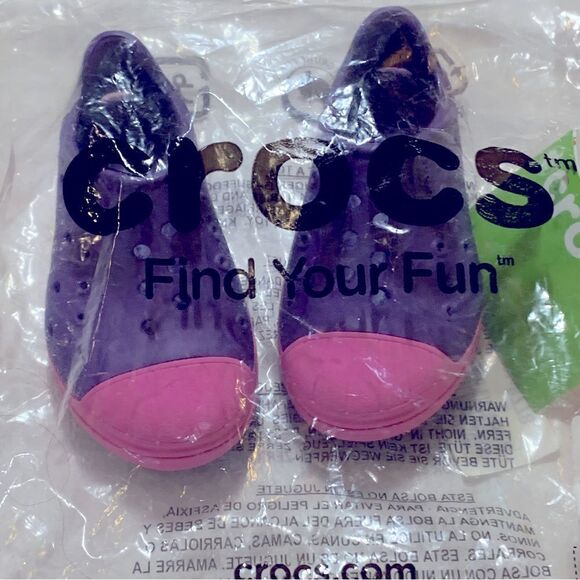 NWT Crocs Bump It Sneakers Shoes Toddler Sz 7 Gorgeous - Picture 2 of 6